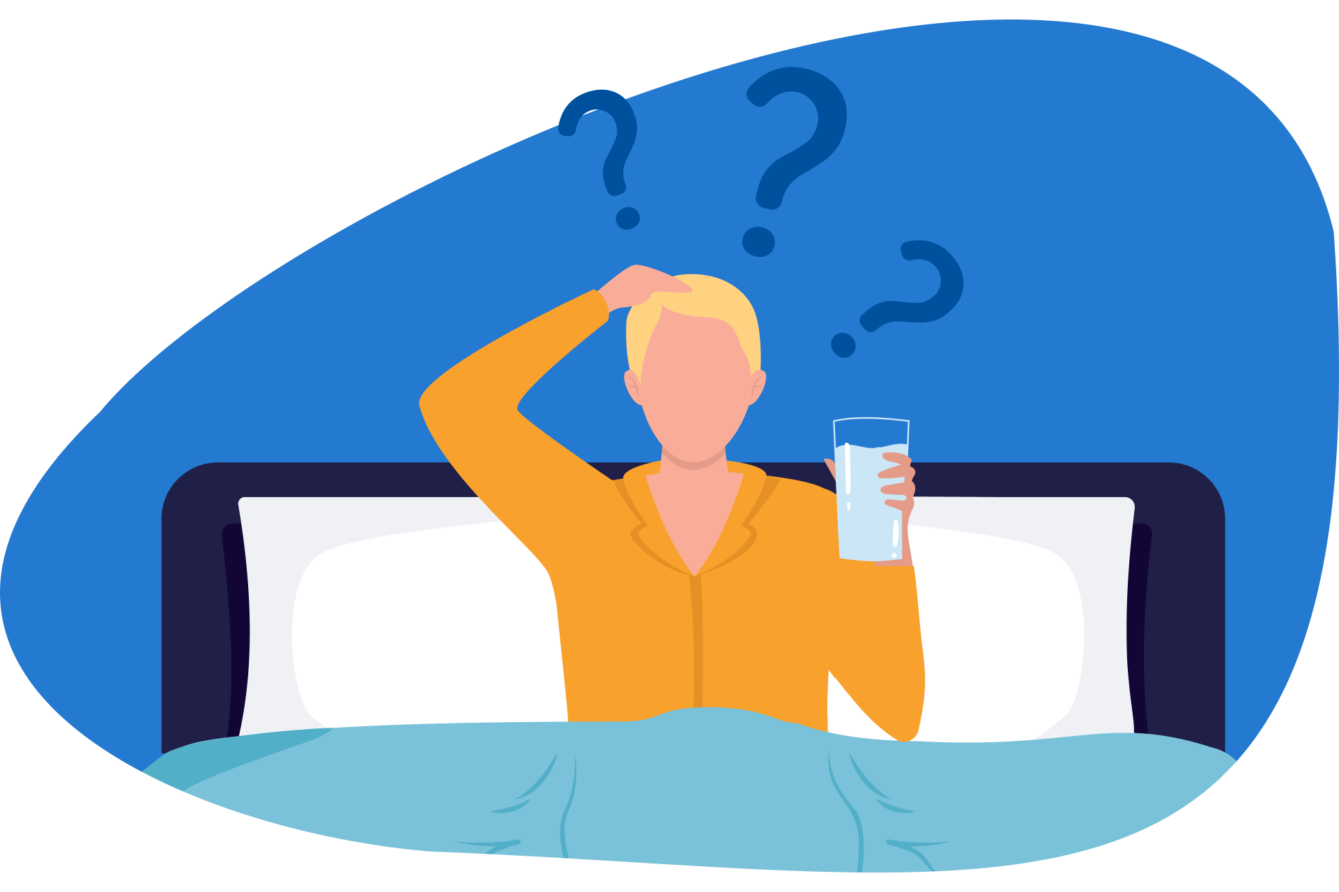 Tomar agua antes de dormir